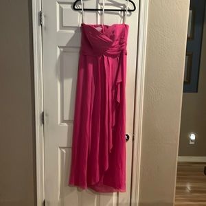 Strapless maxi dress size 6, David’s Bridal